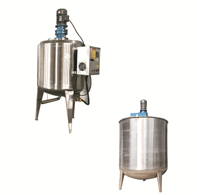 Milk Liquid Industrial Liquid Heating Mixing Tank Food Mixer Machine Medicine Processing