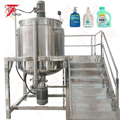Steam Shampoo Producing Machine Cosmetics Cream Liquid Soap Heating Mixing Homogenizer Emulsifying Mixer Blending Tank Equipment
